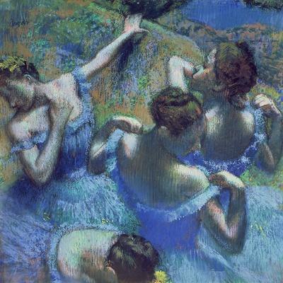 Blue Dancers, circa 1899 - Giclee Print, 16x16