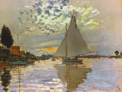 Monet: Sailboat - Giclee Print, 16x12 Monet: Sailboat - Giclee Print, 16x12