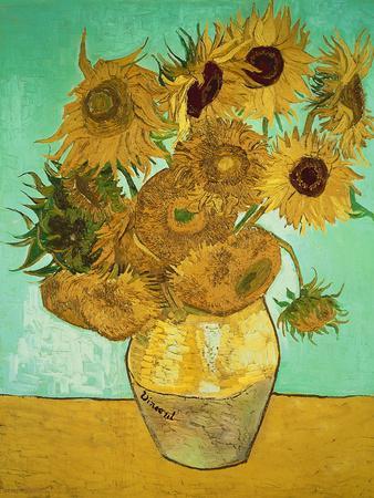 Sunflowers, c.1888 - Giclee Print, 12x16 Sunflowers, c.1888 - Giclee Print, 12x16