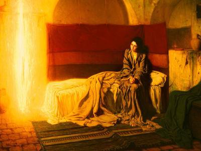 The Annunciation, 1898 - Giclee Print, 16x12