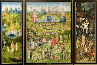 The Garden of Earthly Delights, circa 1500 - Giclee Print, 18x12 The Garden of Earthly Delights, circa 1500 - Giclee Print, 18x12